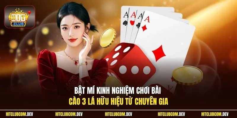 Bật mí kinh nghiệm chơi bài cào 3 lá hữu hiệu từ chuyên gia