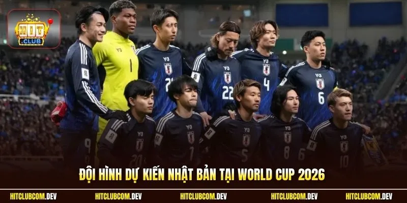 đội hình dự kiến Nhật Bản tại World Cup 2026