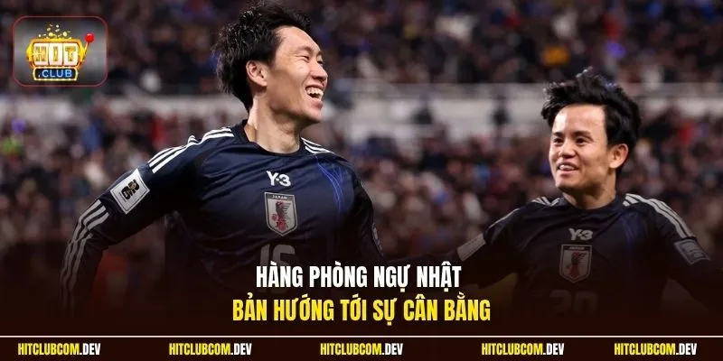 Hàng phòng ngự Nhật Bản hướng tới sự cân bằng