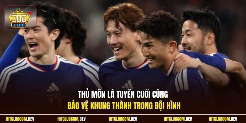 Thủ môn là tuyến cuối cùng bảo vệ khung thành trong đội hình